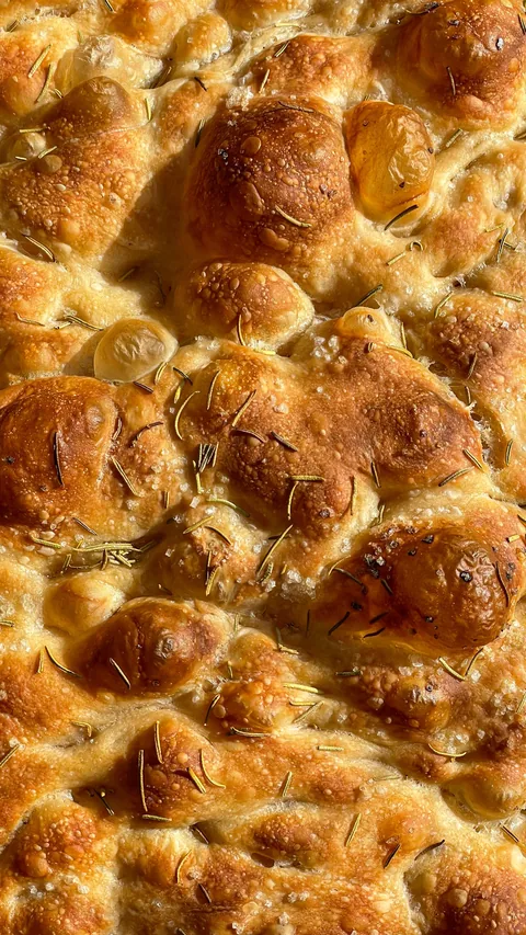 Focaccia da Mica, receita de Mica Charlone